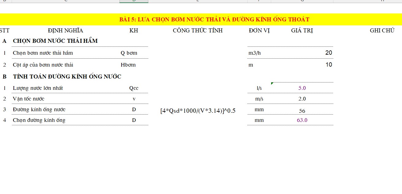 Tai lieu thuvienfile com tinh toan luu luong nuoc thai va duong kinh thoat