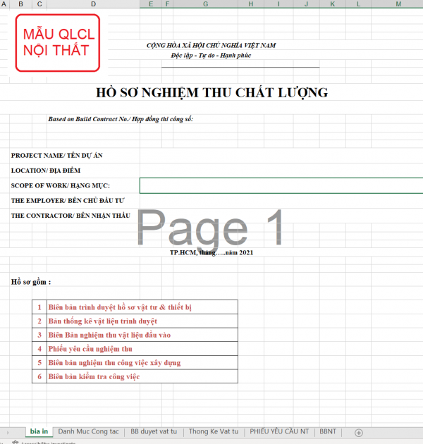 Tai lieu thuvienfile com ho so chat luong quan ly thi cong noi that
