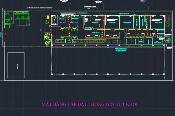 Thiết kế thi công Hệ thống hút khói nhà xưởng