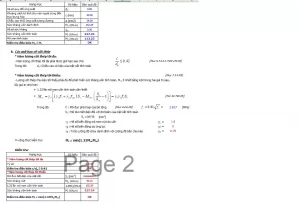 Bảng tính excel bản quá độ,bản giảm tải hoàn toàn = excel theo TCVN 11823-2017