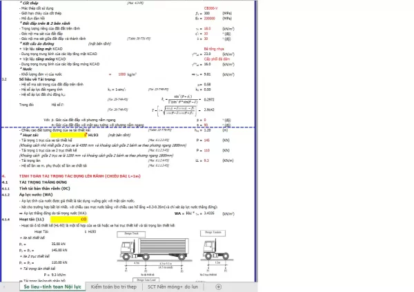 Bảng tính excel rãnh hở BTCT,hoàn toàn = excel theo TCVN 11823-2017 (mới nhất,chuẩn nhất)