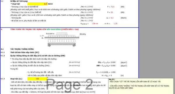 Bảng tính excel Tấm Đan Nắp Rãnh btct,Nắp đan rãnh btct,nắp rãnh btct theo TCVN 11823-2017 mới nhất