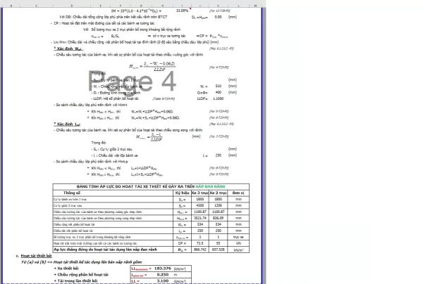 Bảng tính excel Tấm Đan Nắp Rãnh btct,Nắp đan rãnh btct,nắp rãnh btct theo TCVN 11823-2017 mới nhất