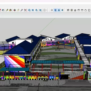 Full hồ sơ Trường tiểu học (cad-sketchup-chi tiết)