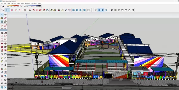 Full hồ sơ Trường tiểu học (cad-sketchup-chi tiết)