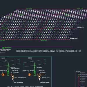 Chi tiết bản vẽ pccc nhà xưởng