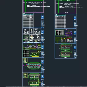 File cad nhà vệ sinh công cộng (Kiến trúc- kết cấu- điện nước)