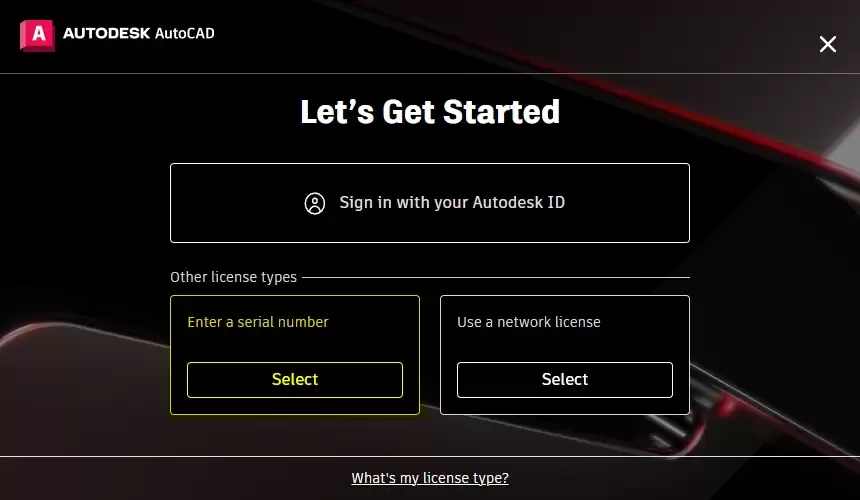 Enter a serial number Autodes