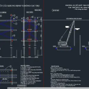 Tai lieu thuvienfile com thuyet minh va file cad bien phap thi cong coc dong