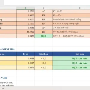 Tai lieu thuvienfile com bang tinh cop pha go cot theo tcvn suu tam