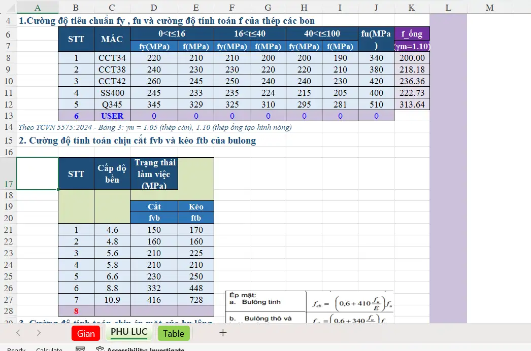 Tai lieu thuvienfile com mau file excel tinh toan ket cau thanh gian theo tcvn 5575