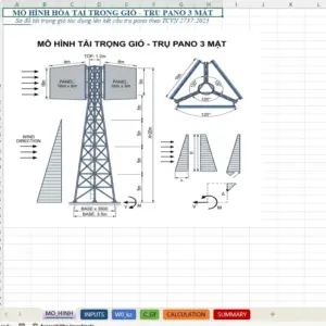 Tai lieu thuvienfile com file excel mau tinh toan tai trong gio tac dung len tru panel quang cao theo tcvn