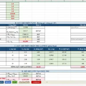 Tai lieu thuvienfile com file excel mau tinh toan tai trong gio tac dung len tru panel quang cao theo tcvn