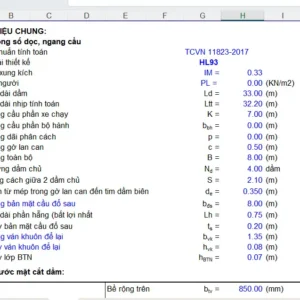 Tai lieu thuvienfile com bang excel tinh dam i33 cang sau nhiet lien tuc